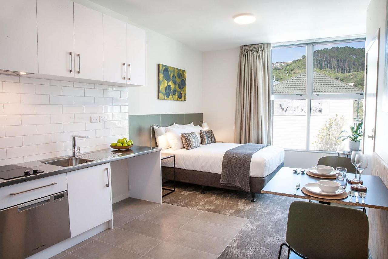 Sojourn Apartment Hotel - Riddiford Wellington Eksteriør bilde